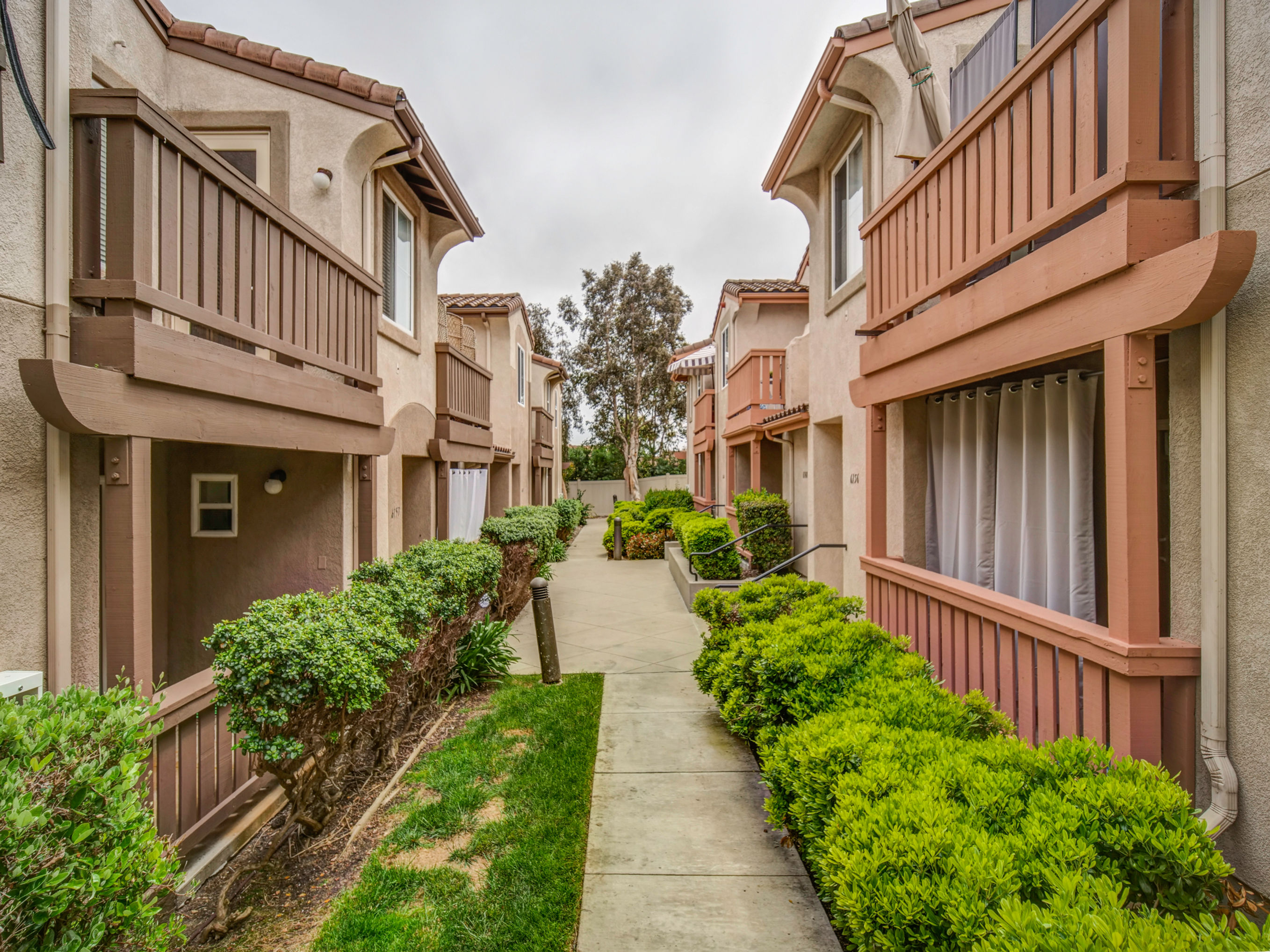 Serrano at Rancho Carrillo restored balconies