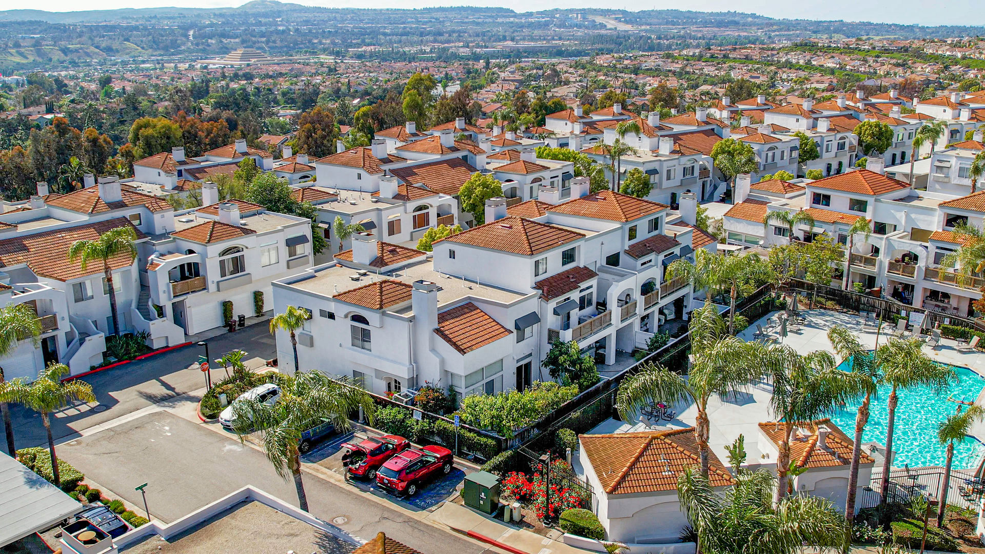 Mirador at Rancho Niguel aerial community view